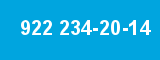 922 234-20-14 922 234-20-14